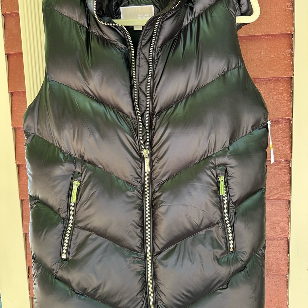 MICHAEL Michael Kors Black Puffer Vest